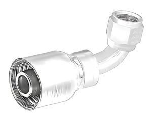Eaton Aeroquip® 1″ Hose x 1″ Female SAE 37°  Swivel, 45-Deg.  Elbow, 100R5 Crimp Hose Fitting (FJ3249-1616S)
