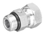 Gates® G60285-0804 Hydraulic Adapter, Male O-Ring Boss to Female Swivel NPSM