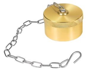 1-1/4″  Hydraulic Nipple Dust Cap, Brass (QD-BTTWDC-20)