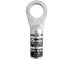 8-Gauge, 1/2″ Stud Hole,  Heavy Wall Copper Lug, Tin-Plated (4808-050H)