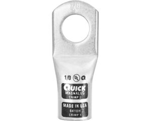 QuickCable® 1/0 Gauge, 1/2″ Stud Size, Starter/Ground Battery Lug (6410H)