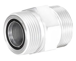 Eaton Weatherhead® 1-1/4″ x 1-1/4" Tube, For-Seal Union Adapter, Steel (4305X20)