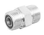 Gates® G60770-1008 Hydraulic Adapter, Male Flat-Face O-Ring to Male Pipe NPTF