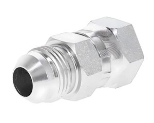Gates® G63750-1210 Hydraulic Adapter, Female DIN 24° Cone Swivel x Male JIC