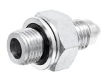 Gates® G63150-1606 Hydraulic Adapter, Male Metric with O-Ring x Male JIC Flare