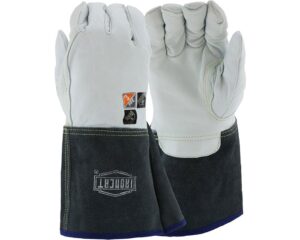 Ironcat® 1-Pair Welding Gloves, Premium Top Grain Kidskin Leather Tig Glove with Kevlar, X-Large (6144XL)