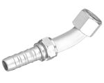 Gates® G20174-0810 Hydraulic Coupling, FJIC  Flare Swivel, 45° Short Bent Tube
