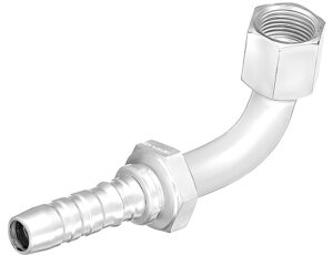 Gates® G20181-1616 Hydraulic Coupling, FJIC Flare Swivel, 90° Long Bent Tube