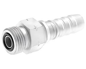 Gates® G20225-1010 Hydraulic Coupling, Male Flat-Face O-Ring Fitting, Steel