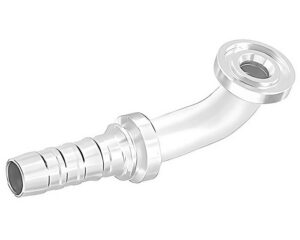 Gates® G20357-1616 Hydraulic Coupling, Code-62 O-Ring Flange Heavy, 6000-PSI, 45-Deg. Bent Tube