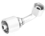 Gates® G25240-0404 - Hydraulic Coupling, Female Flat-Face O-Ring Swivel Metric Hex, 90° Medium Bent Tube