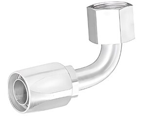 Gates® G34205-0606 Hydraulic Coupling, Female SAE 45 Flare Swivel, 90° Bent Tube