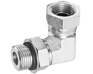 7/8" Male ORB x 3/8" Female NPSM Swivel, Steel Adapter, Connector (SO1116-10C)