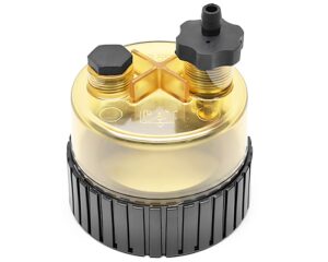 CAT® Spin-On Fuel/Water Separator Bowl Assembly Includes Drain Plug (343-5527)