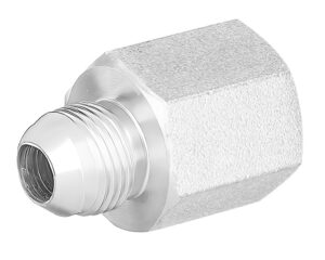 Gates® G60510-1008 Hydraulic Adapter, Male JIC 37° Flare to Female Pipe NPTF