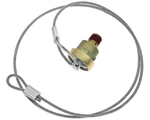 Automann® Manual Drain Valve, 1/4" NPT, 36″ Cable with Closed Loop on Both Ends (170.12103)