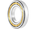 FAG® 110mm I.D, 200mm O.D, 53mm Width, Cylindrical Roller Bearing, Single Row, Brass (NU2222-E-XL-M1-C3)