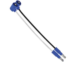 Automann® 6″ Length, 2-Wire Pigtail w/ .180 Bullets, Right Angle (571.PT150)