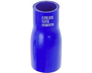 FlexFab 2″ – 3″ I.D, 6″ Long, 4-Ply Silicone, Reducer Hose, Blue Body (7903-200300)