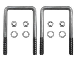 Automann® 3/4″ x 4″ x 8-1/4″ Length, GR8, U-Bolt Kit – Set of 2 Bolts (AUBK8354-082)