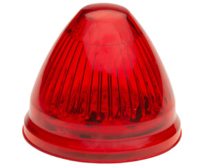 HD Plus® 2″ LED Marker Clearance Light, Grommet – Beehive Red Lens (HB9015R)