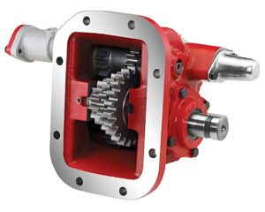 Parker Chelsea® 348 Series, 21/14 Gear, Standard Mount – 8 Bolt PTO Assembly (348XFAHX-A5XD)