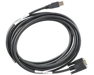 CAT® 4m Long, 22 AWG, HDB15M to USB, Programming Cable / Comm. 3 – Adapter  (370-4617)
