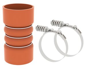 Automann® 3″ I.D x 6″ Length – CAC Hot Side Connector Hose Clamp Kit, Silicone (561.306306RK)