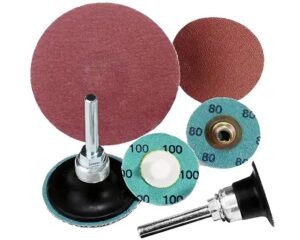 SAIT-LOK® 56282 Zirconium Grinding Aid 3Z Laminated Disc, 3″ Diameter – 80 GRIT (SAIT56282)