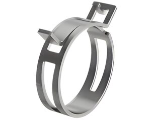 McMaster-Carr® 1-21/32" O.D, 0.075″ Thick, CT Spring-Band Clamp, Z/P Steel (7329K17)