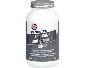 Permatex® Silver Anti-Seize Lubricant, 454g Brush-Top Bottle (76767)