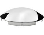 Trux®  7/16″ Lip – Chrome Front  Hub Cap, For 4-Notch Steel Wheels / Oil Axles Only (THUB-4N)