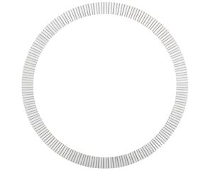 Gunite® ABS Tone Ring, For Spoke Wheel (W1358)