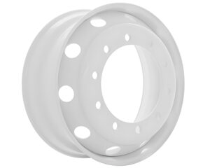 Accuride 22.5″ x 8.25″ Size – Tubeless Steel Wheel, Stud Piloted /  Dual Mount (28440PW)