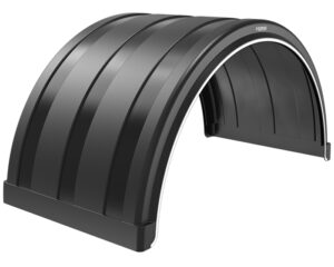 Class Eight Mfg 25″ Single Axle Poly Fender, Sold in Sets, For 43″ / 46.5″ Tire (FX18025P)