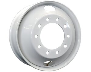 Rimex 22.50″ x 8.25″ –  Steel Rim / Wheel, 10 on 285.75 mm Uni, Truck-Trailer 8K lbs (W-225-08-003)
