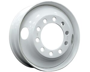 Rimex 24.50″ x 8.250″ – Steel Rim / Wheel, 10 on 285.75 mm BS, Truck-Trailer 7.4K lbs (W-245-08-004)