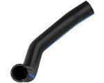 Blue Bird 00097901 – Formed Radiator Lower Hose, Cummins ISB, Blue Stripe