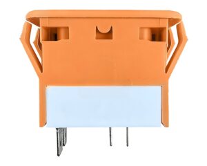 Blue Bird 0027295 Switch Base, Orange, Momentary On-Off Momentary On Type