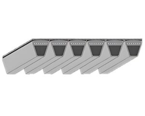 Bestorq 236″ Length, 6.6250″ Top Width, 6 Band – Wedge Banded Wrapped V-Belt (6/8V2360)