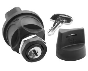 Cole Hersee® 12 VDC 10-Amp / 4-Positions, Sealed Rotary Ignition Switch (95060-BX)