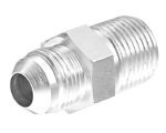 Green Line® 1/4″ Male NPT x 9/16″ MJIC, Flare Connector, S/Steel (1516SS-04-06)
