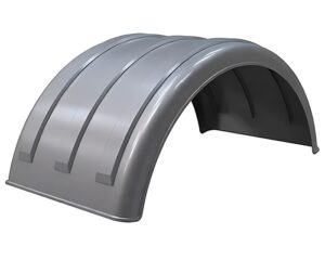 Minimizer 10001879  HDPE – Dual Fender, For 22.5 Tires Liquid Platium (PM2261PL)