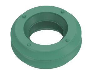 TE Connectivity® 5.5mm Cavity Diameter, HD-400 Single Wire Seal – Silicone Green (2371244-3)