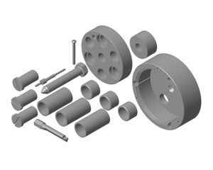 Cummins® OEM Front Crankshaft Installer, Seal/Sleeve Kit, QST30 Engines (3163485)
