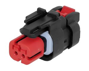 TE Connectivity® 18-20 AWG, 2-Position Plug Assembly – Single Row (776522-1)