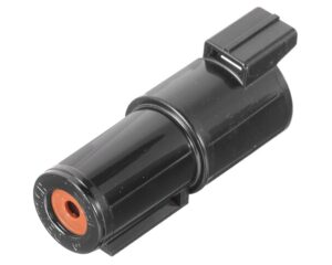 Deutsch DTCE Series – 1 Way Receptacle Black Circular Connector, For Size 8-Pins (DTCE04-1-8P-E003)