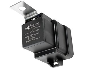 Automann® 12V 40/30A – 5 Terminal SPDT Plug-In Relay, Mini Skirted (178.2566)