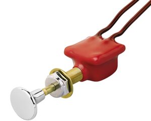 Cole Hersee® 10A 12V – Push Pull Switch, SPST Off / On, Brass Housing (M-606)