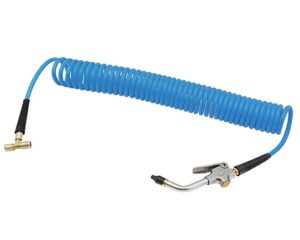 Automann® 27ft. Length – Ultra Flex Coiled Air Line Cabin Blow Gun Kit (177.BGK27)